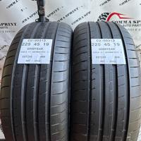 2 PNEUMATICI 225/45 R19 GOODYEAR ESTIVE 80%