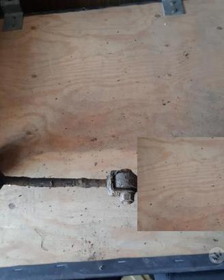 2 bracci-supporti posteriori ammortiz.lancia ardea