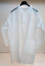 Camici Monouso in PLP con Bottoni o Zip x Dentisti