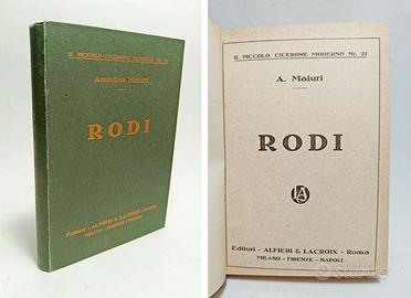 RODI - MAIURI AMEDEO 1921