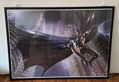Grande stampa Batman stile Greg Horn e cornice