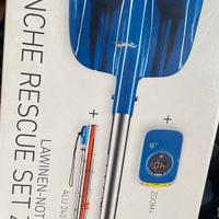 Kit valanga pala sonda e arva