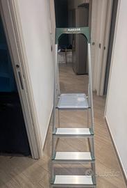 Scala Parkside in alluminio, 3 scalini piú pedana