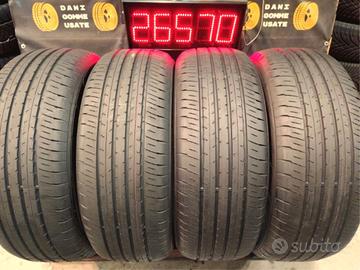 4 GOMME 235 55 19 DUNLOP ESTIVE - NUOVE