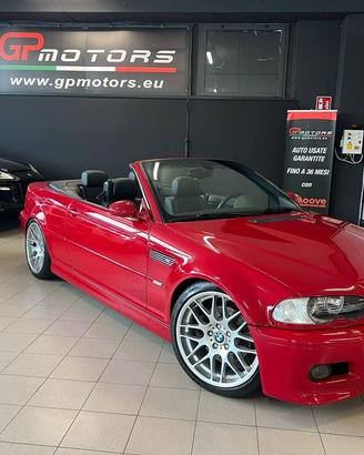 BMW M3 Cabrio 3.2 343CV MANUALE! ROSSA ORIGINAL