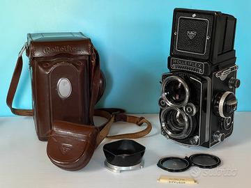 Rolleiflex 2,8F planar completa e bella