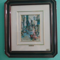 2 Litografie serie " Roma sparita "