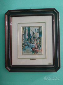 2 Litografie serie " Roma sparita "