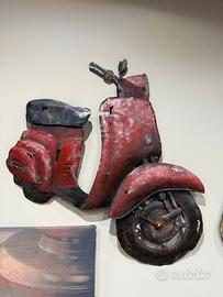 Quadro Vespa in ferro