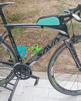 bici da corsa SAVA carbonio 450€