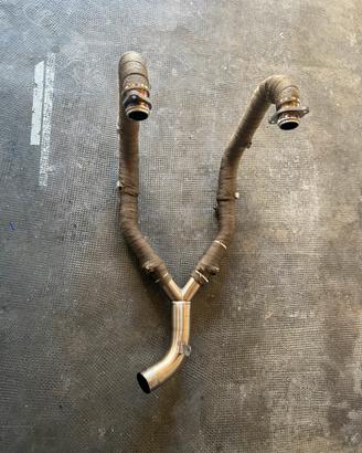 Kit Collettore de-cat +twin boost V85TT