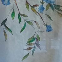 Vetrata dipinta a mano