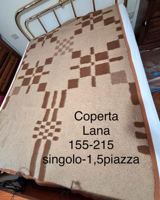 Coperta lana singolo