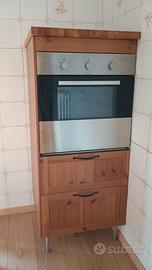 Forno a incasso e mobile Ikea