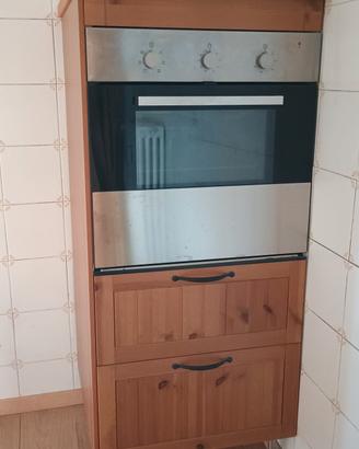 Forno a incasso e mobile Ikea