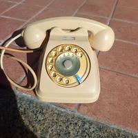 telefono a disco s62 auso colore avorio 