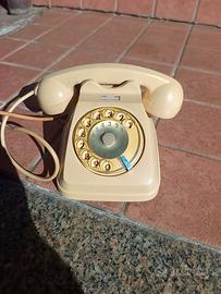 telefono a disco s62 auso colore avorio 