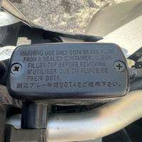 Coppia copri serbatoio olio freni X adv 750