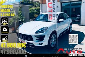 PORSCHE Macan 2.0T BIANCA 252 CV-PELLE