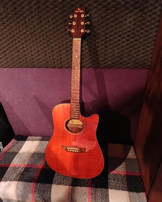 chitarra acustica amplificata