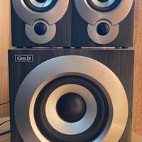 Sistema Casse 2.1 con Subwoofer + 2 Satelliti