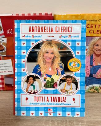 Libro di Antonella Clerici "Tutti a tavola!"