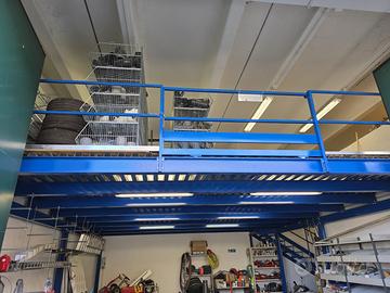 Soppalco per capannone