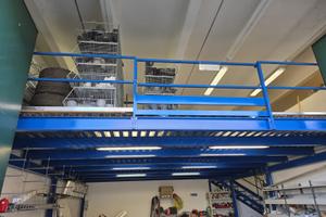 Soppalco per capannone