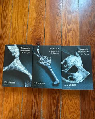 Trilogia cinquanta sfumature di E.L. James