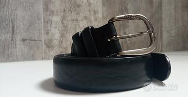 Cintura in pelle nera Weekend