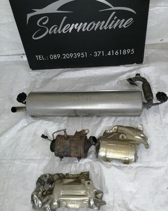 Marmitta e catalizzatore Smart 453