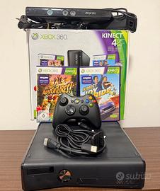 XBOX 360 S Console 250 GB Completa con  SCATOLA