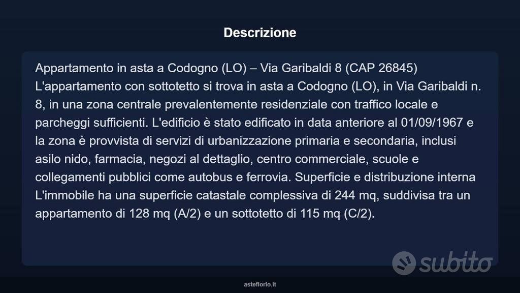 Appartamento – Codogno, Lodi - Vista 3