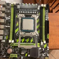 Scheda madre + processore +ram