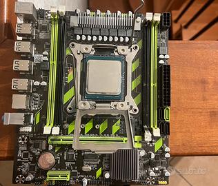 Scheda madre + processore +ram