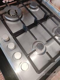 Forno elettrico+piano cottura a gas 4 fuochi 