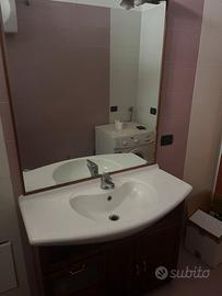 Mobile bagno con specchio