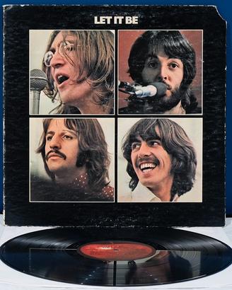 The Beatles LET IT BE LP Vinile *EX-/EX-* USA 1970