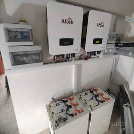 Kit 6KW batteria 10KW kit Impianto fotovoltaico