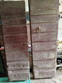 porta in legno massello per cantina