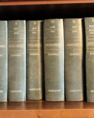 Enciclopedia Europea Garzanti COMPLETA 