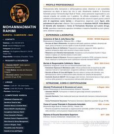 Barista,cameriere ,aiuto cuoco