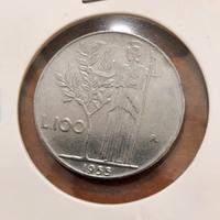 100 lire 1955