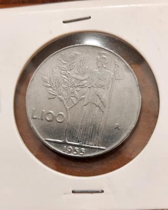 100 lire 1955