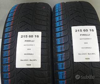 2 GOMME 215 60 16 PIRELLI A1828