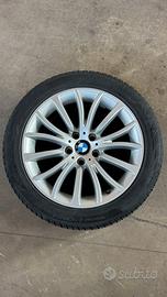 CERCHI BMW SERIE 5 ORIGINALI + ANTINEVE 245/45 R18