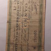 Raro assegno circolare RSI 1944