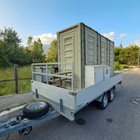 Carrello appendice con camera di contaminazione