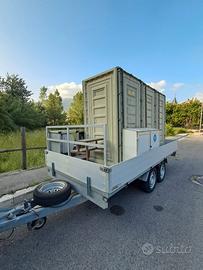 Carrello appendice con camera di contaminazione