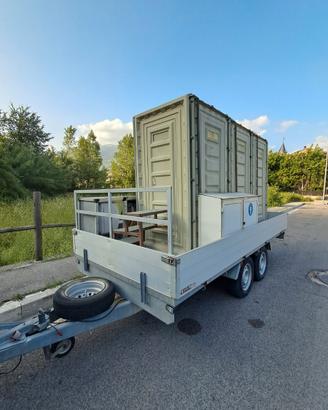 Carrello appendice con camera di contaminazione
